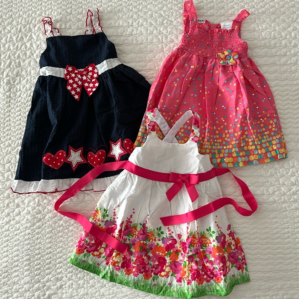 Girls Summer Dress Bundle / Size 18 months